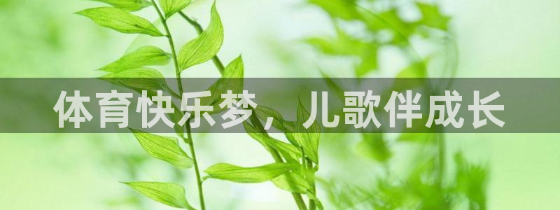 MK体育官方集团官网:体育快乐梦,儿歌伴成长